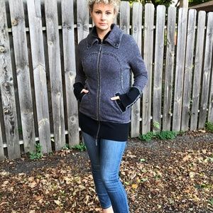 Free People Zip Sweater, Size Medium